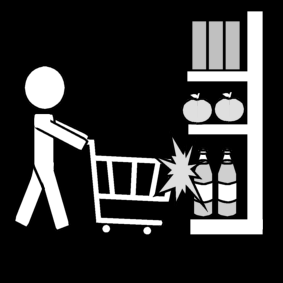 shopping cart: collision